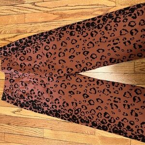 Anthropologie Maeve Collette animal print pants, size 29 NWOT